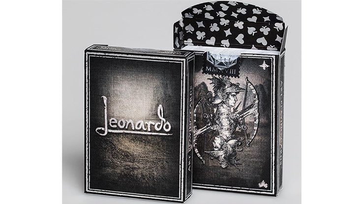 Leonardo MMXVIII Silver Edition by Art Playing Cards - Merchant of Magic