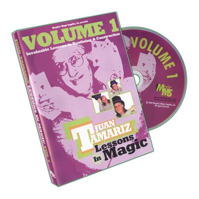 Lessons in Magic Volume 1 by Juan Tamariz - DVD - Merchant of Magic