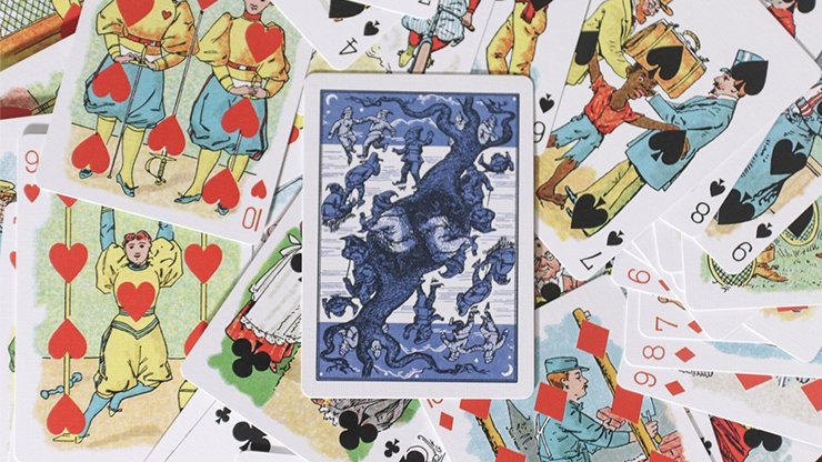 Limited Edition Hustling Joe (Gnome Back Blue Box) Playing Cards - Merchant of Magic