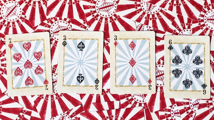Limited Edition Nostalgic Circus Playing Cards - Merchant of Magic