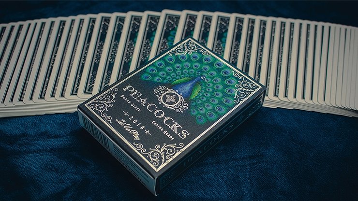 Limited Edition Peacocks Playing Cards by Rocsana Thompson - Merchant of Magic