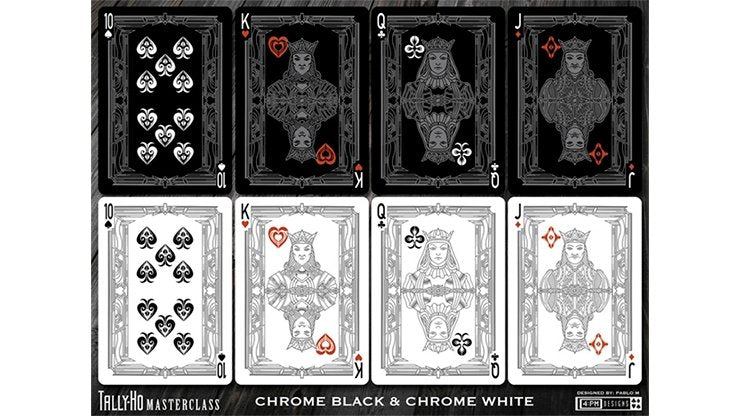 Limited Edition Tally-Ho Masterclass (White) Playing Cards - Merchant of Magic