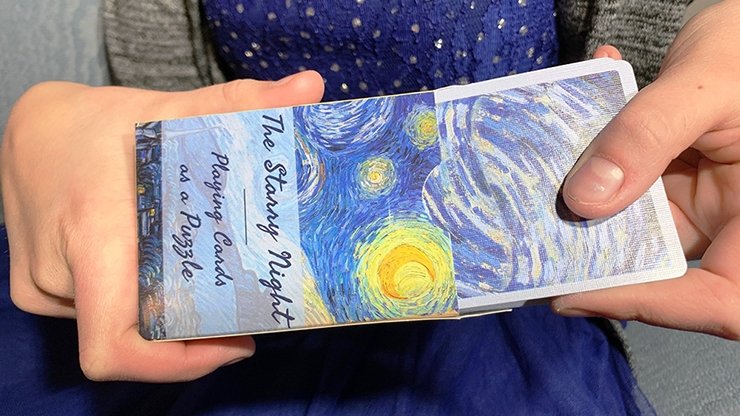 Limited Edition Vincent van Gogh The Starry Night Playing Cards - Merchant of Magic