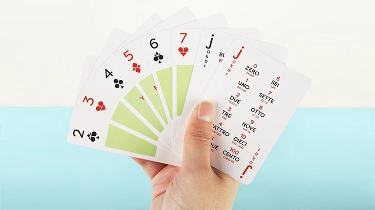 Lingo (Italian) Playing Cards - Merchant of Magic