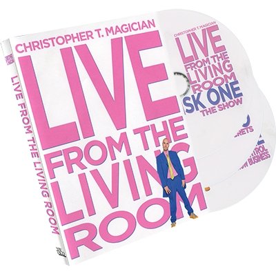 Live From The Living Room 3-DVD Set starring Christopher T. Magician - DVD - Merchant of Magic