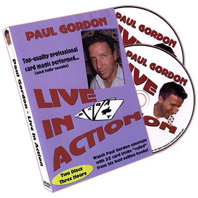 Live In Action (2 DVD Set) by Paul Gordon - DVD - Merchant of Magic