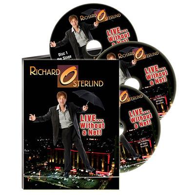 Live Without a Net by Richard Osterlind and L&L Publishing - DVD - Merchant of Magic