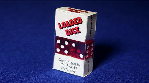 Loaded Dice (Acrylic, Red) - Merchant of Magic