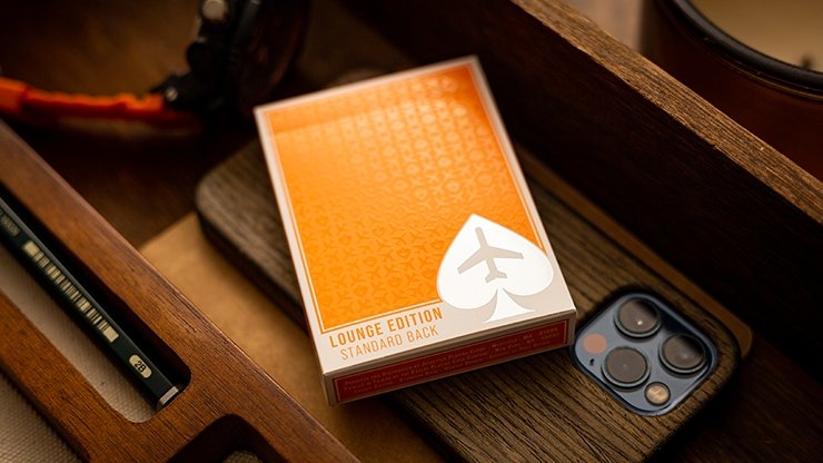 Lounge Edition in Hangar (Orange) by Jetsetter Playing Cards - Merchant of Magic