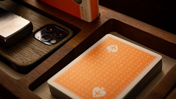 Lounge Edition in Hangar (Orange) by Jetsetter Playing Cards - Merchant of Magic