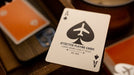 Lounge Edition in Hangar (Orange) with Limited Back by Jetsetter Playing Cards - Merchant of Magic