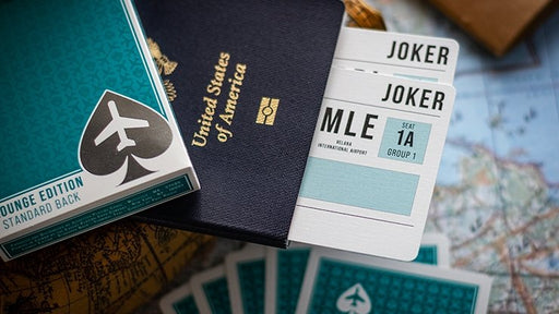 Lounge Edition in Terminal Teal by Jetsetter Playing Cards - Merchant of Magic