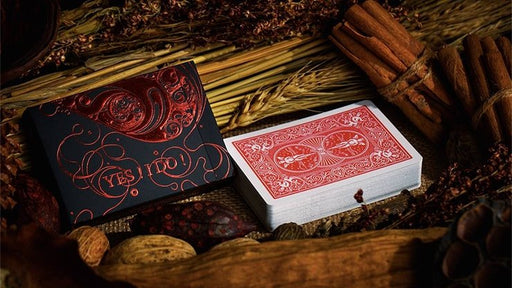 Love Promise of Vow (Red) Playing Cards by The Bocopo Playing Card Company - Merchant of Magic