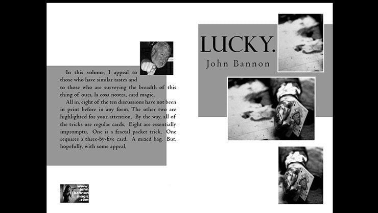 Lucky by John Bannon - Book - Merchant of Magic