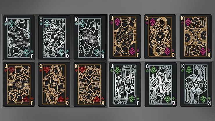 Lux Hominum (Aureum) Playing Cards - Merchant of Magic