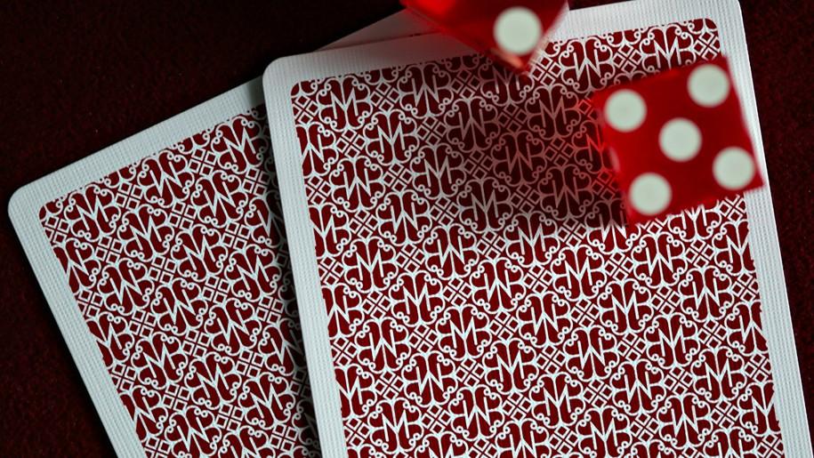 Madison Red Bordered Dealers by Ellusionist - Merchant of Magic