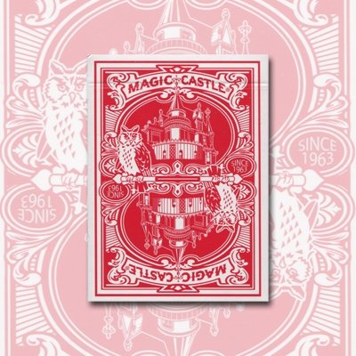 Magic Castle Cards (Red) - Merchant of Magic