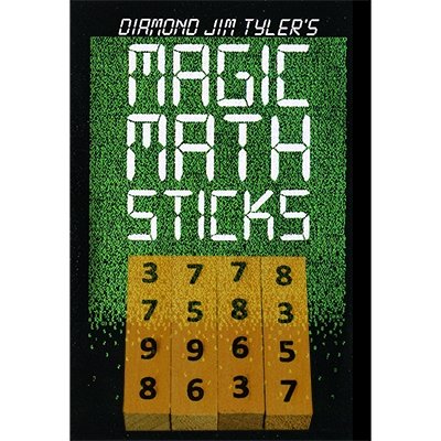 Magic Math Sticks (Wooden) by Diamond Jim Tyler - Merchant of Magic