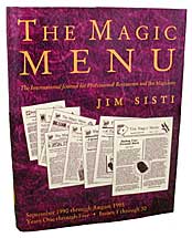 Magic Menu: Years 1 through 5 - Book - Merchant of Magic