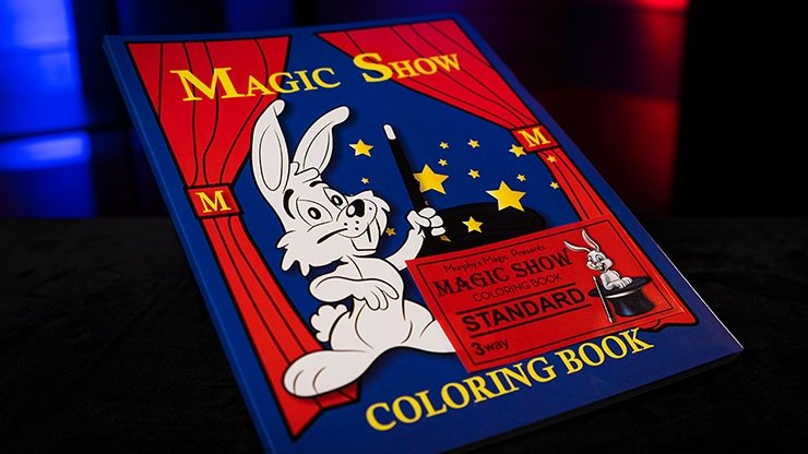 MAGIC SHOW Coloring Book (3 way) by Murphy's Magic - Merchant of Magic