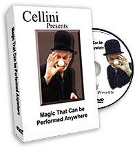 Magic That Can Be Performed Anywhere by Cellini - DVD - Merchant of Magic