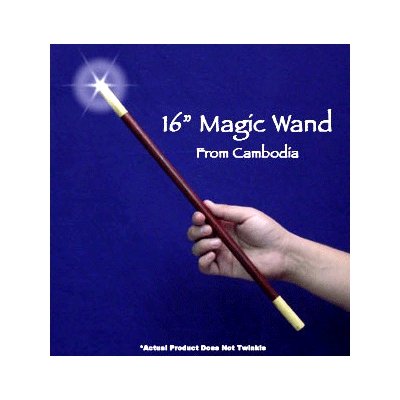 Magic Wand 16" Exotic Woods - Merchant of Magic