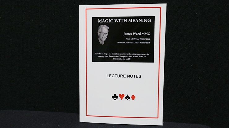 MAGIC WITH MEANING by James A Ward - Book - Merchant of Magic