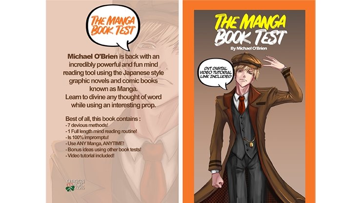 MANGA Book Test by Michael O'Brien - Trick - Merchant of Magic