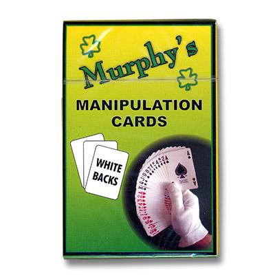 Manipulation Cards - WHITE BACKS(For Glove Workers) by Trevor Duffy - Merchant of Magic