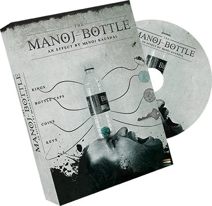 Manoj Bottle (DVD & Gimmicks) by Manoj Shanker - Merchant of Magic