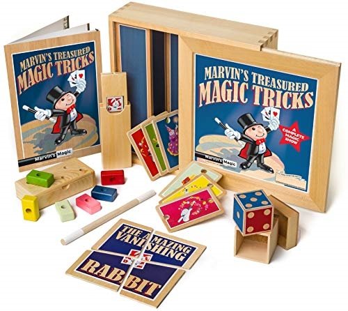 Marvins Magic Treasured Tricks – Wooden Magic Set - Age 6+ - Merchant of Magic