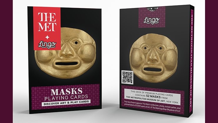 Masks Playing Cards-The Met x Lingo - Merchant of Magic
