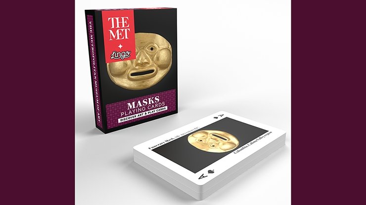 Masks Playing Cards-The Met x Lingo - Merchant of Magic