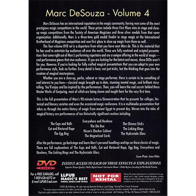 Master Works of Conjuring Vol. 4 by Marc DeSouza - DVD - Merchant of Magic