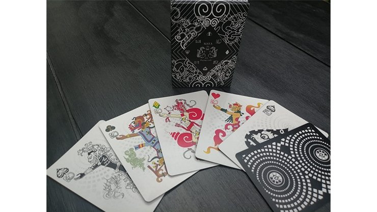 Maya Playing Cards Magic Black - Merchant of Magic