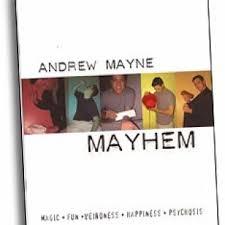 Mayhem book Andrew Mayne - Merchant of Magic