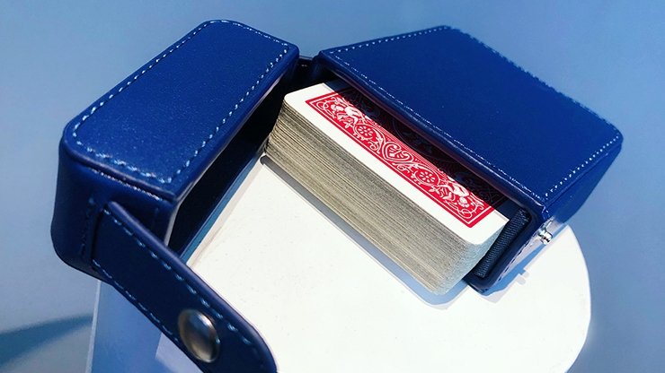 MAZE Leather Card Case (Blue) by Bond Lee - Trick - Merchant of Magic