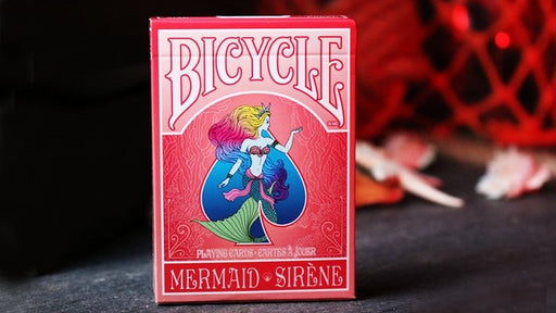 Mermaid Playing Cards (Red) by US Playing Card Co - Merchant of Magic