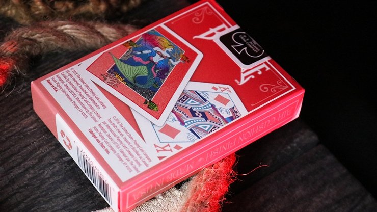 Mermaid Playing Cards (Red) by US Playing Card Co - Merchant of Magic