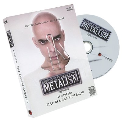 Metalism - Self Bending Paperclip (DVD and Props) by Menny Lindenfeld - DVD - Merchant of Magic