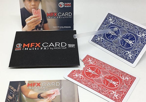 MFX Card (Red) by Mon Yap - Merchant of Magic