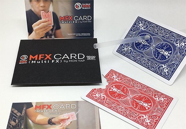 MFX Card (Red) by Mon Yap - Merchant of Magic