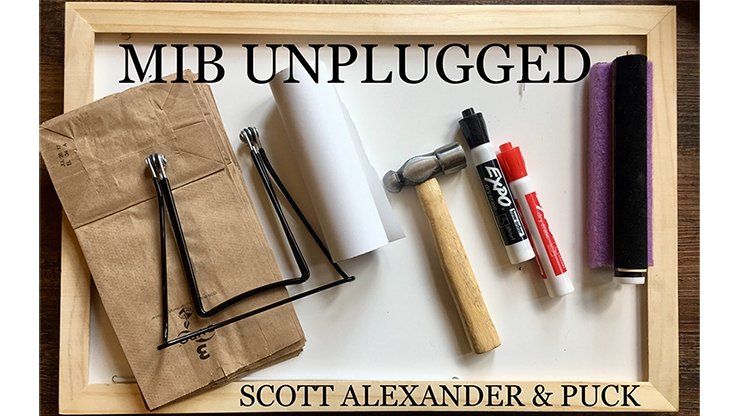 MIB UNPLUGGED (Gimmicks and Online Instructions) by Scott Alexander & Puck - Trick - Merchant of Magic
