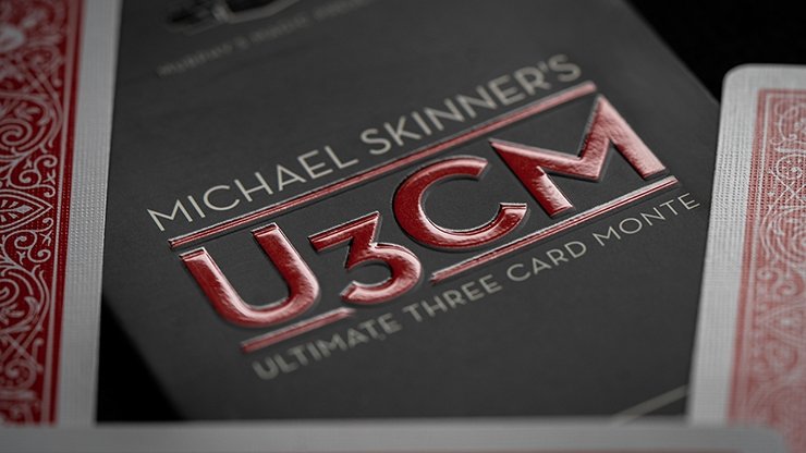 Michael Skinner's Ultimate 3 Card Monte RED by Murphy's Magic Supplies Inc. - Trick - Merchant of Magic