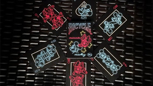 Mickey Mouse Neon Playing Cards - Merchant of Magic