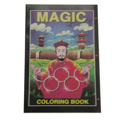 Micro Colouring Book (magician) Size 4x6. by Uday - Merchant of Magic