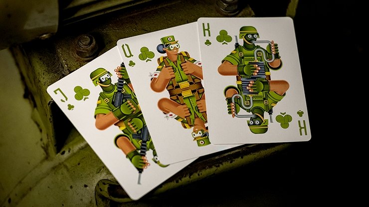 Military Playing Cards by Riffle Shuffle - Merchant of Magic