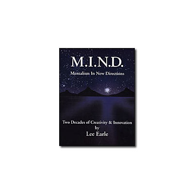 Mentalism In New Directions (M.I.N.D.)by Lee Earle - Book - INSTANT DOWNLOAD