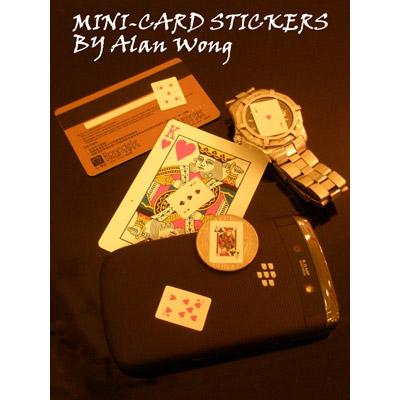 Mini Card Stickers by Alan Wong - Merchant of Magic
