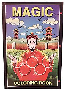 Mini Colouring Book (magician) Sizes "6x9"by Uday - Merchant of Magic